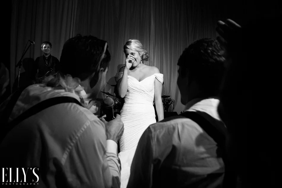Millennium Center Wedding with Wake forest alumni