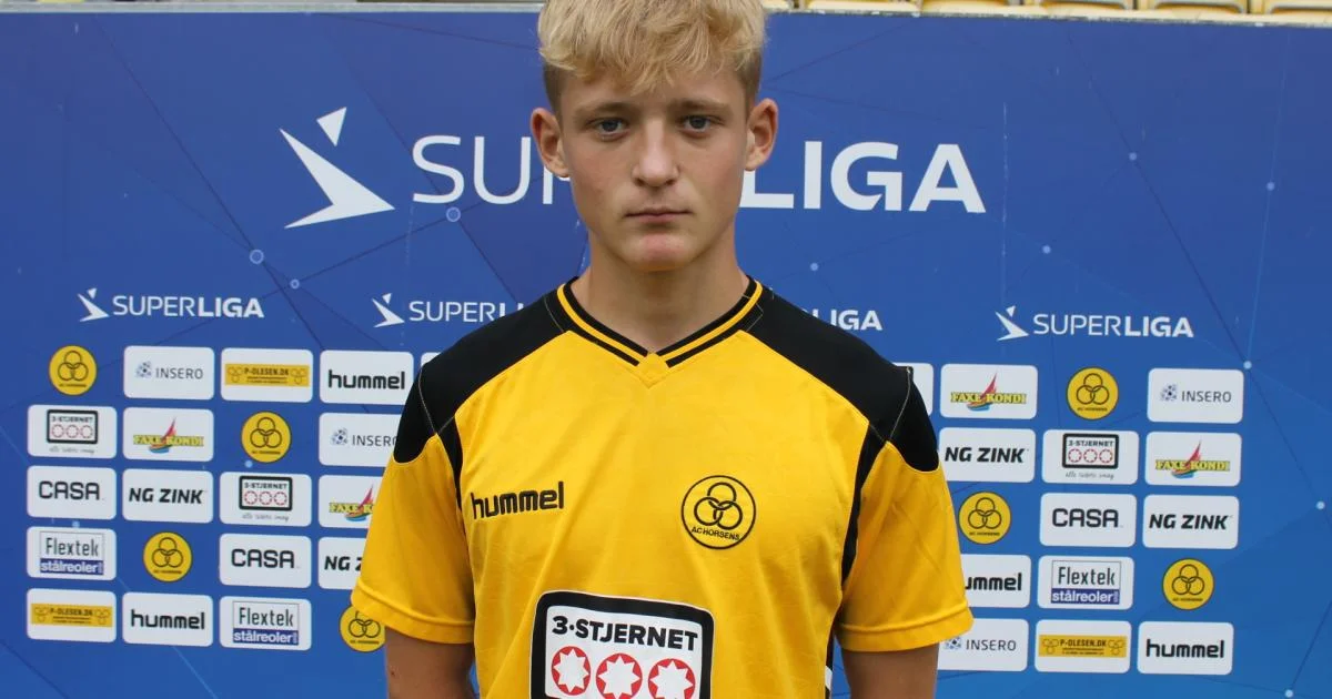 Kasper Engby Central Defender AC Horsens 2003 Denmark