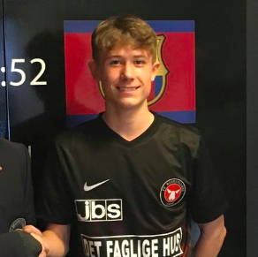 Jakob Leerhøj Larsen Right Back FC Midtjylland 2004 Denmark