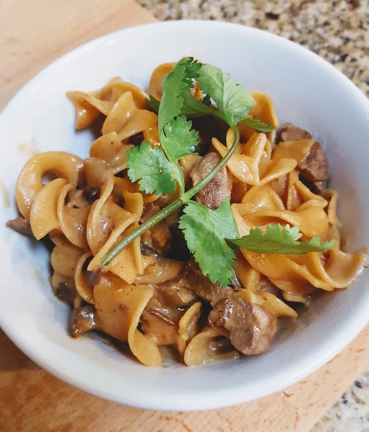 Healthy One Pot Stroganoff 