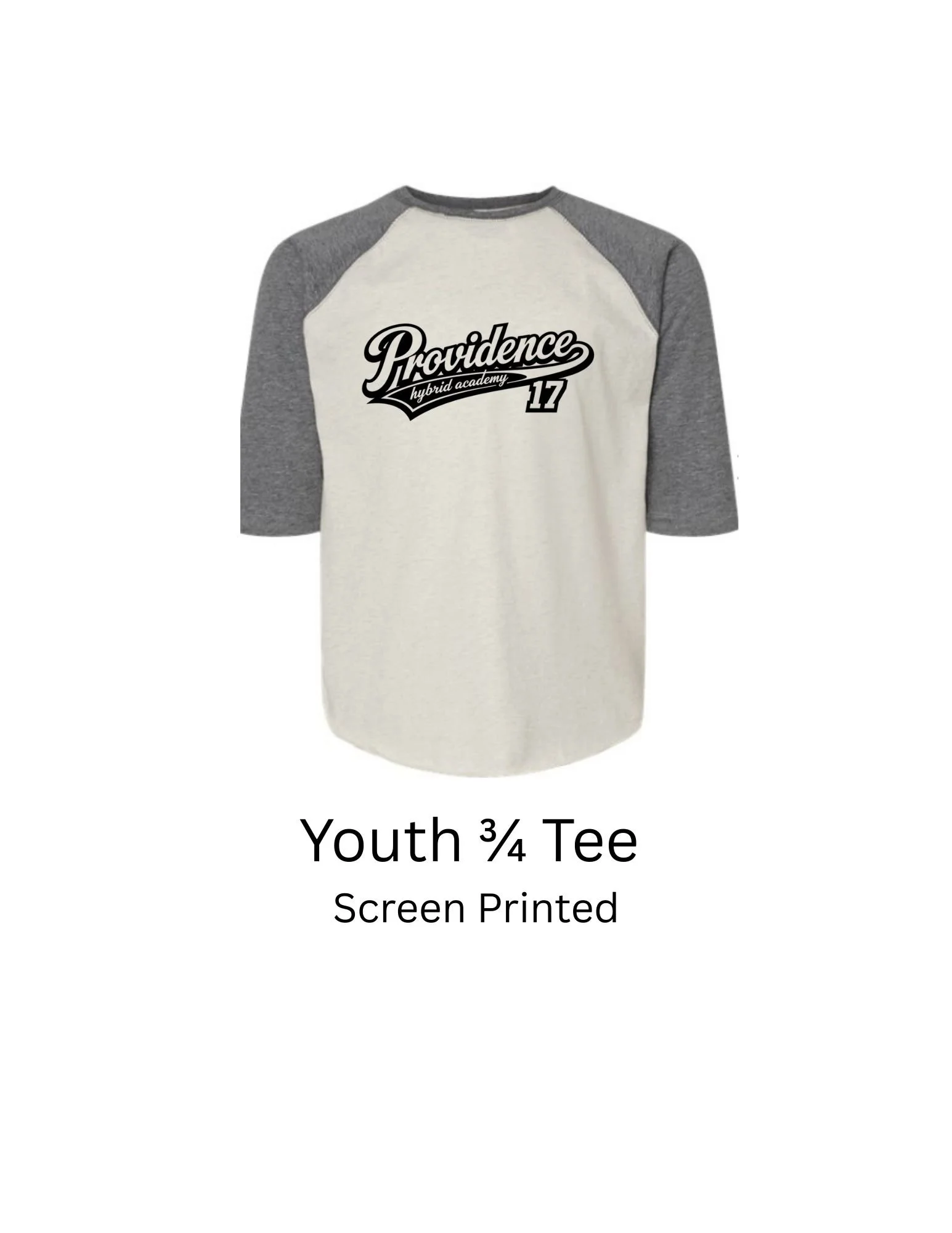 Youth 3/4 Tee Shirt
