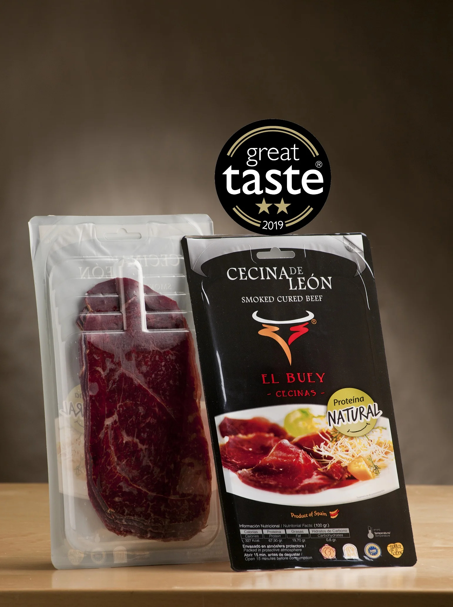 El Buey- Halal Cured Beef - Great Taste Winner 2019  with 2*