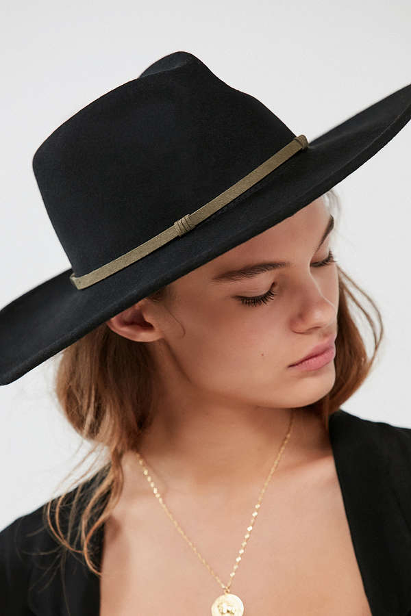 Urban Outfitters Georgia Wife Brim Rancher Hat