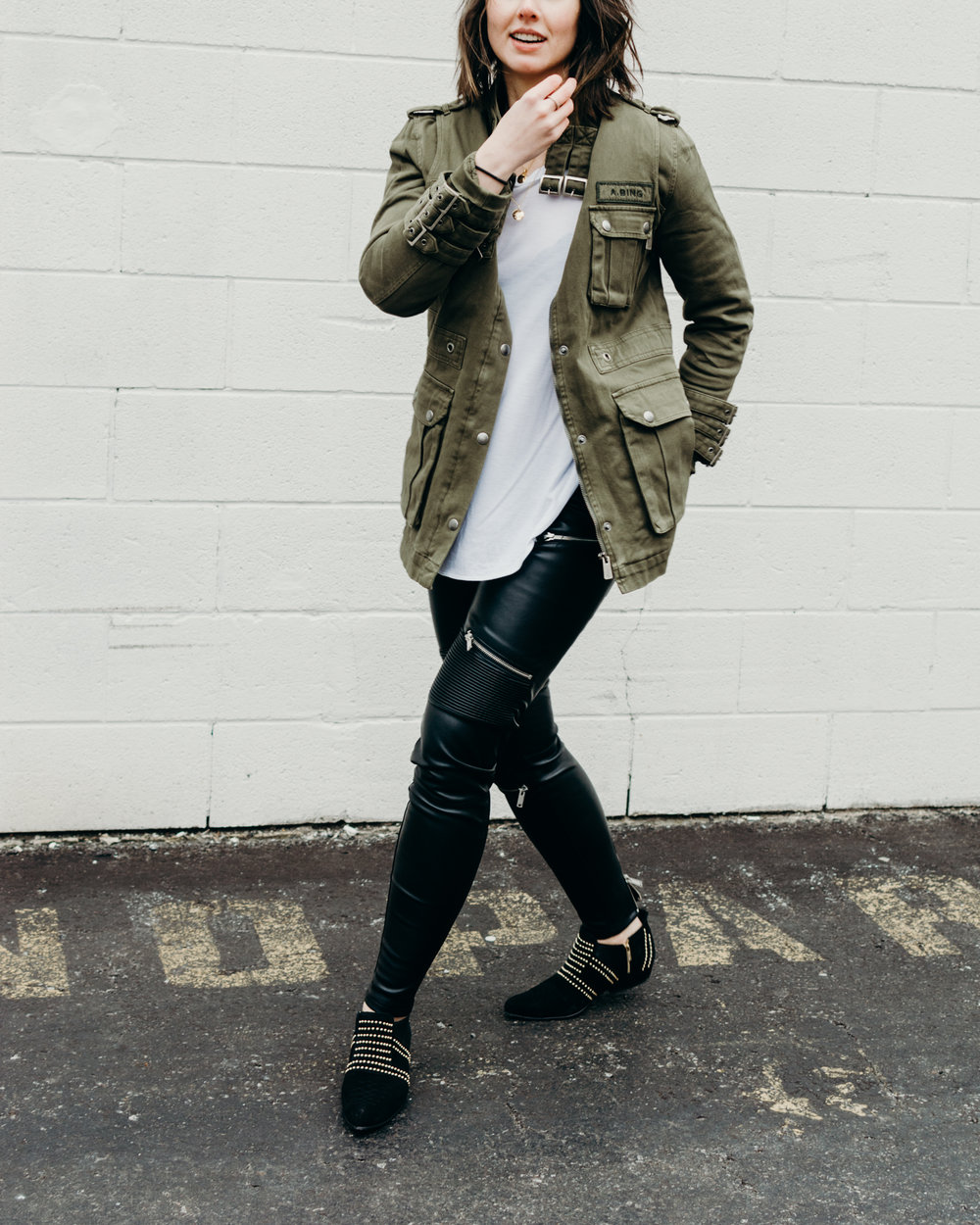 Foster Isaac stabil How to Style a Military Jacket — style apotheca