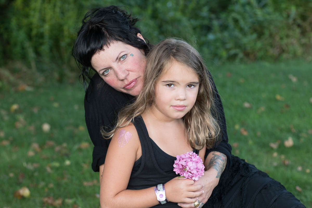 mother and daughter