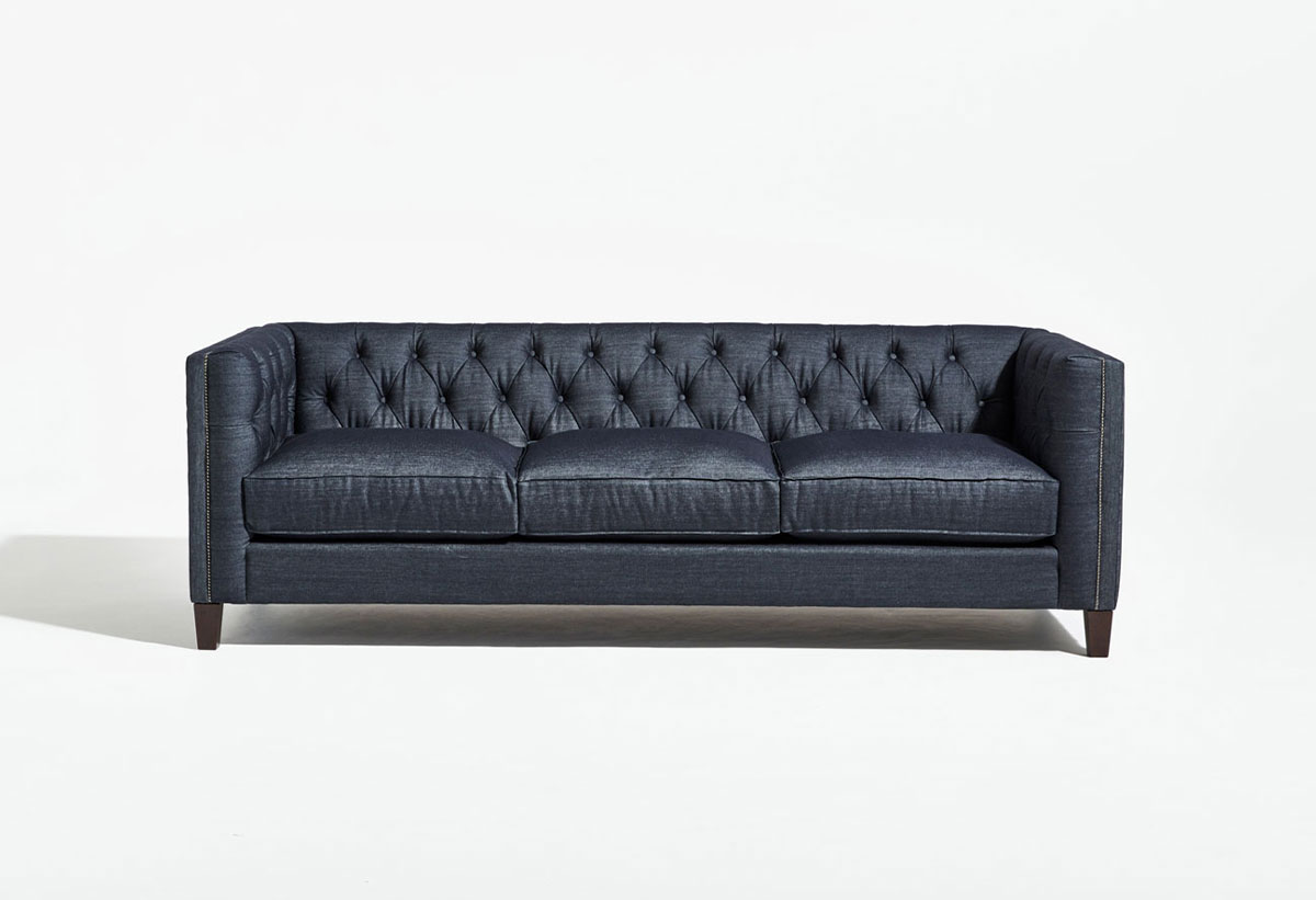 ALEXANDER TUXEDO CHESTERFIELD