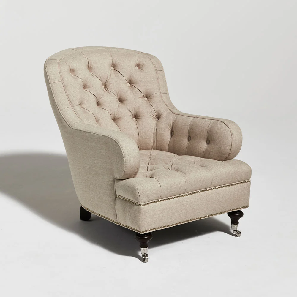 COSMO TUFTED EASY CHAIR