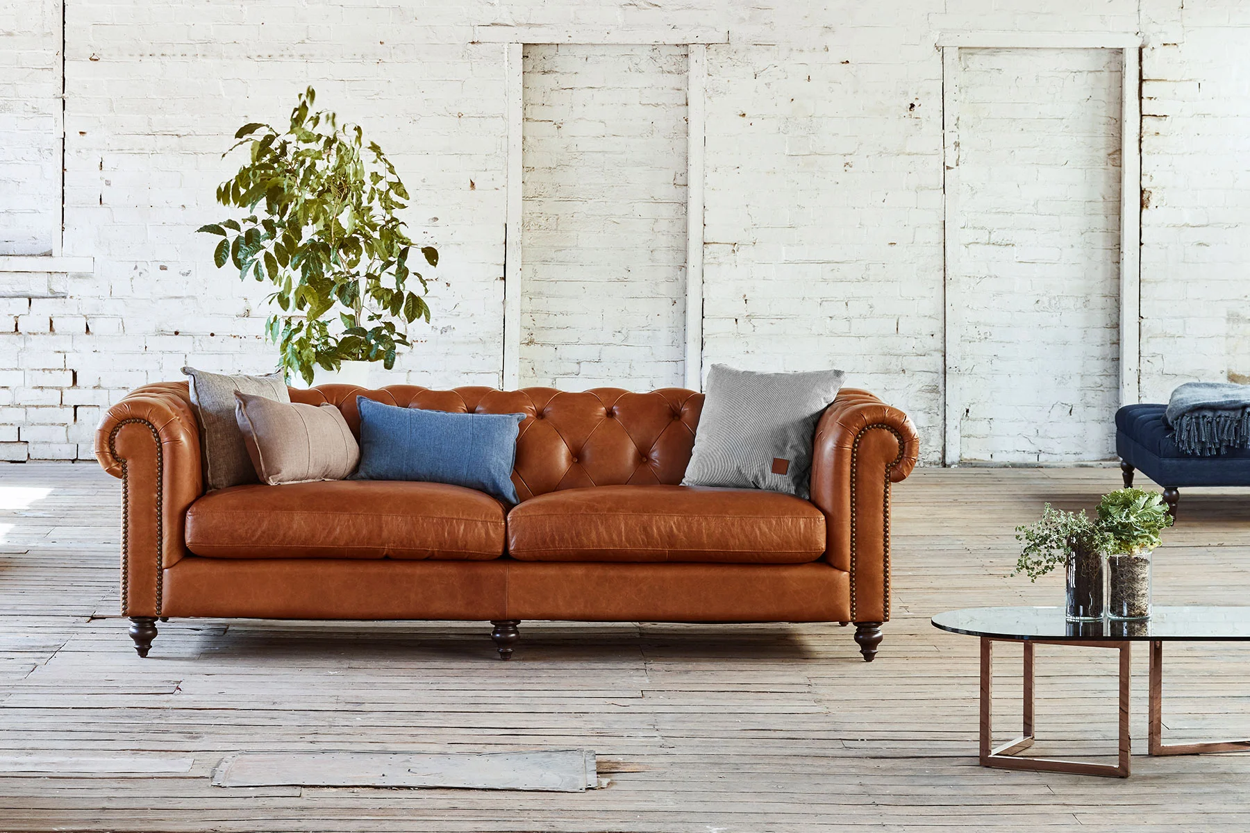 CARLYLE ROLL ARM CHESTERFIELD