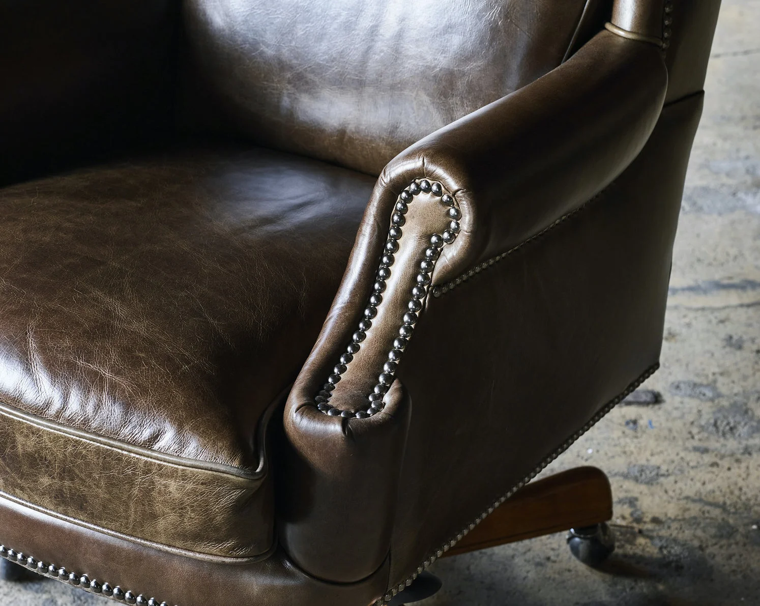 aniline leather office chair