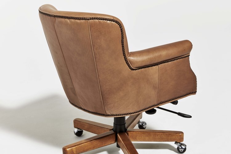 Mason Executive Office Chair In, Real Leather Office Chair Australia