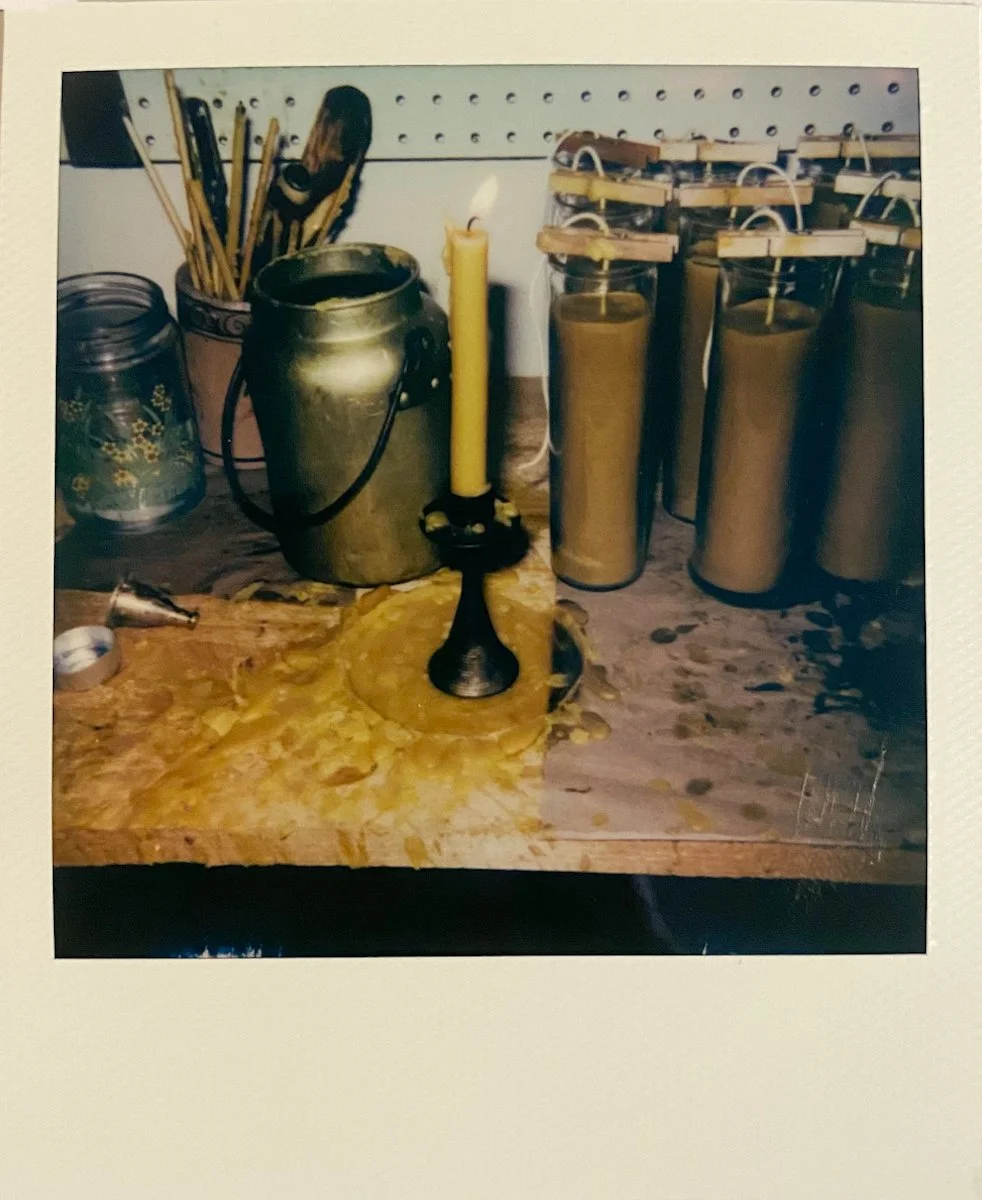Artisan Beeswax Candle Studio NY Alysia Mazzella — Beeswax Candles by