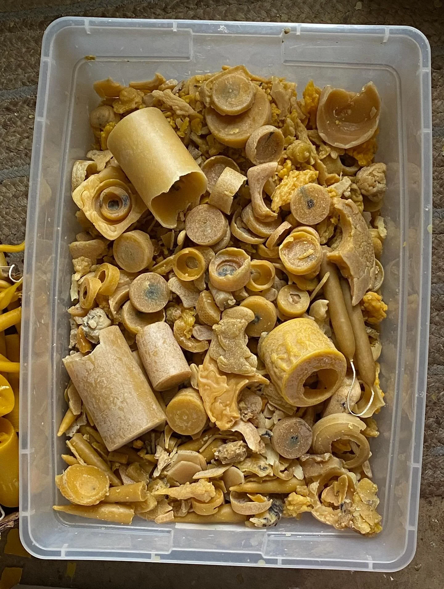 Round and round we go! Over 400lbs of candle scraps recycled via the Beeswax Exchange. Thank you for being here, candle fam 🌞🐝🌎