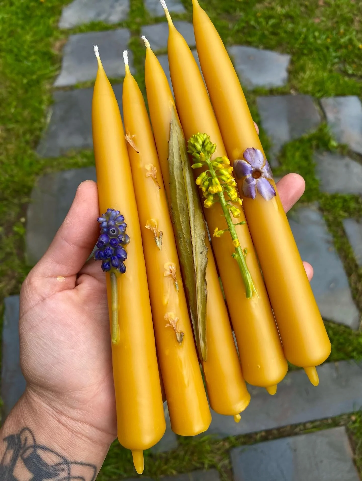 Dressed tapers are restocked! Link in da bio