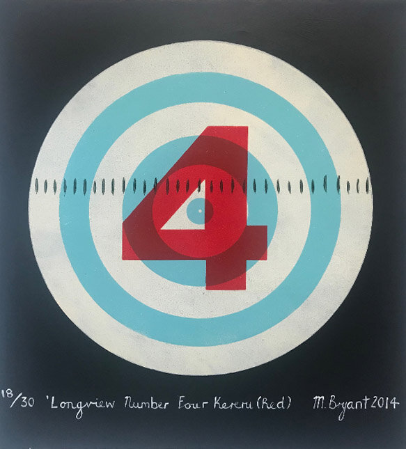 Longview Number 4 Kereu (Red) 2014