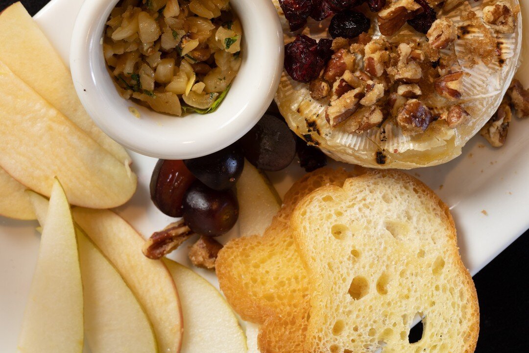 Start your meal at our steakhouse with a tasty appetizer. Our Grilled Brie with Cranberries, Apples, Pears, and Grapes are the perfect start to a night out on the town.