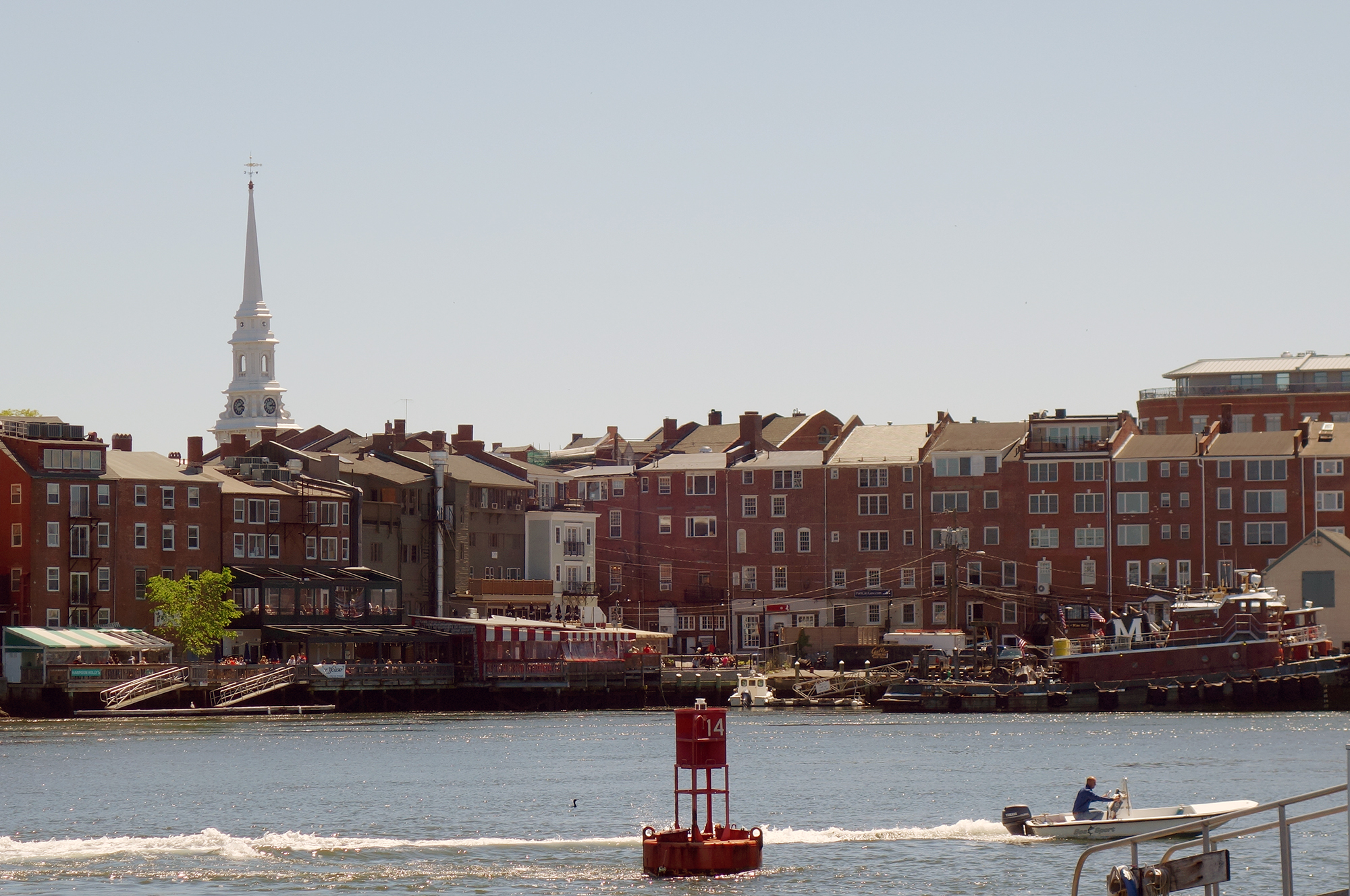 Downtown Portsmouth, New Hampshire Seacoast, Portsmouth, NH, Working port, river