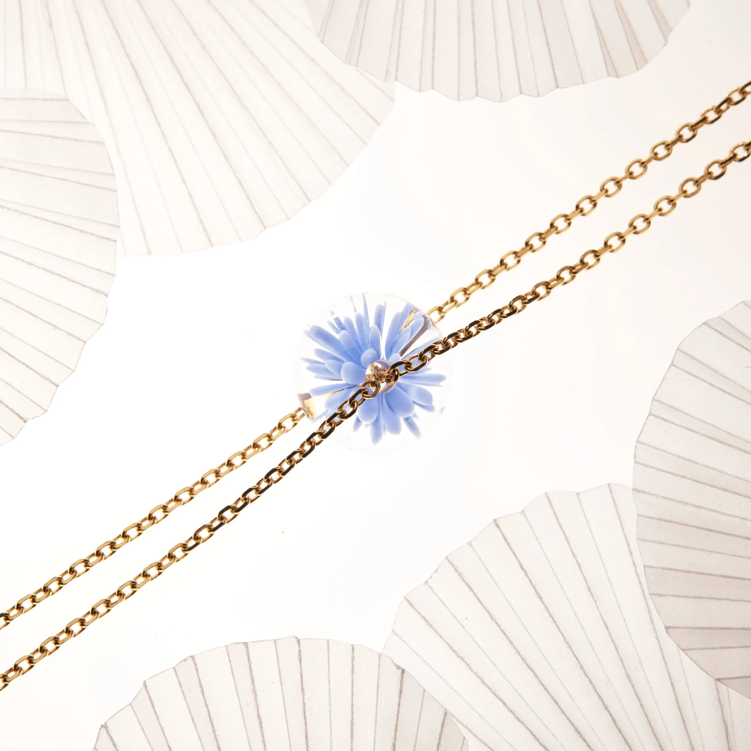 Rosée du Matin / Bracelet / Bleu Outremer