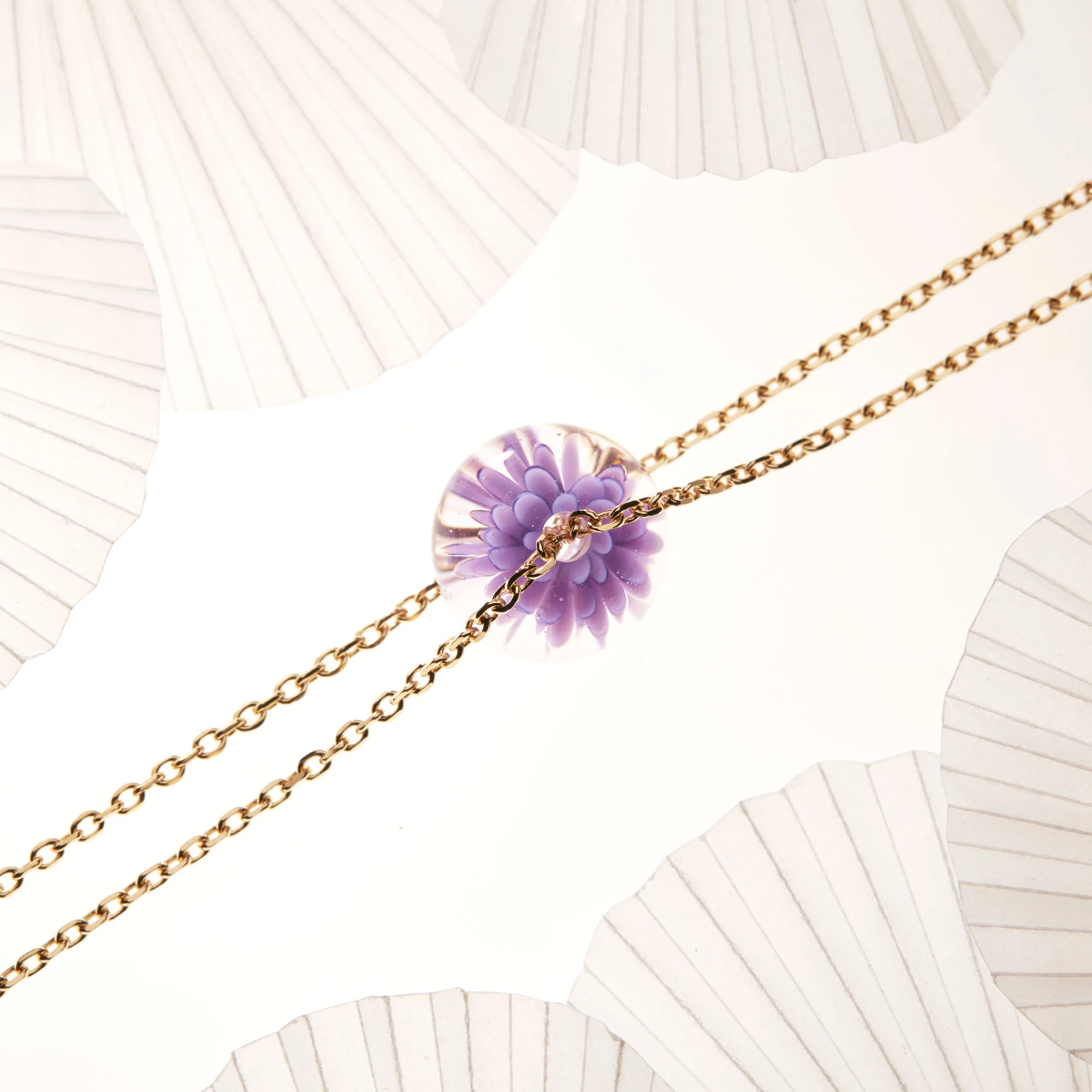 Rosée du Matin / Bracelet / Violet de Cobalt