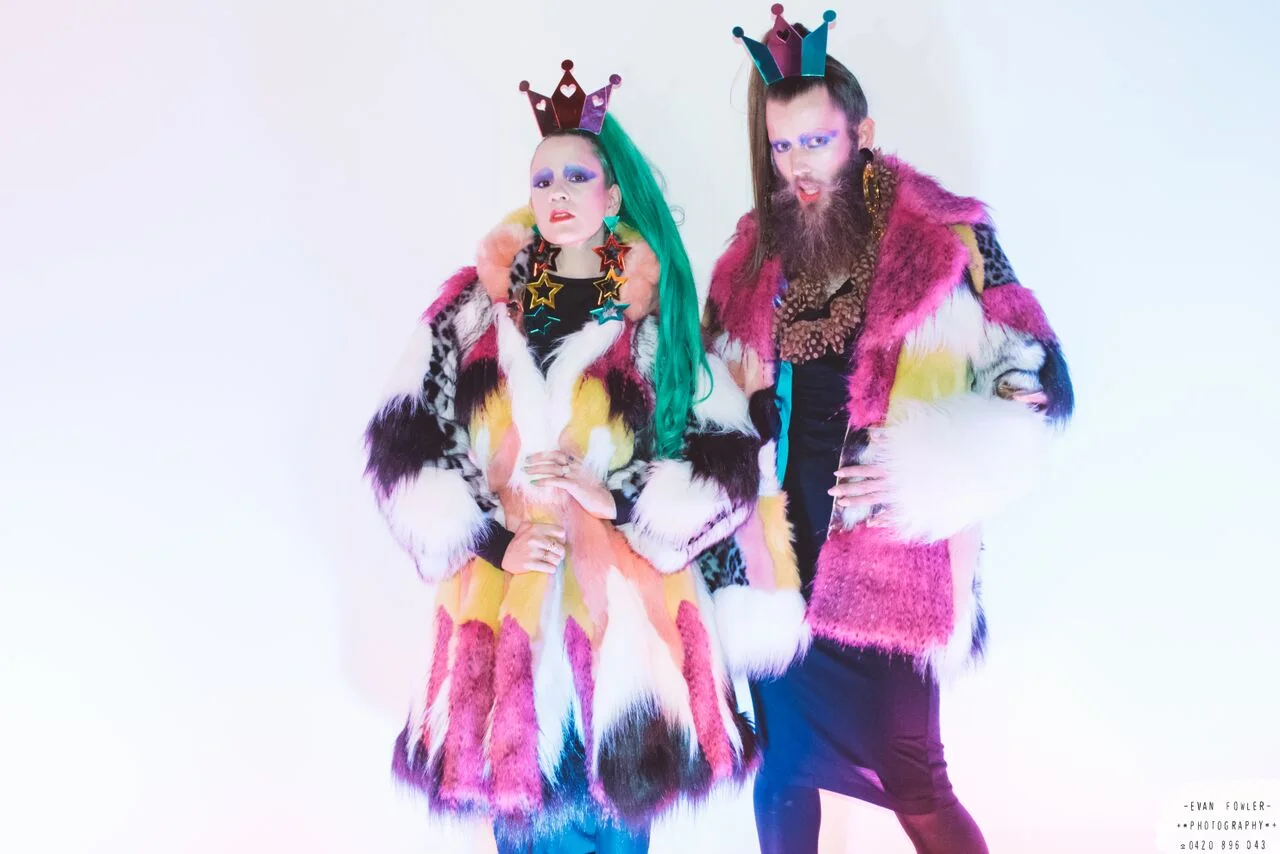 Models Lexi Laphor and Dan Ewell