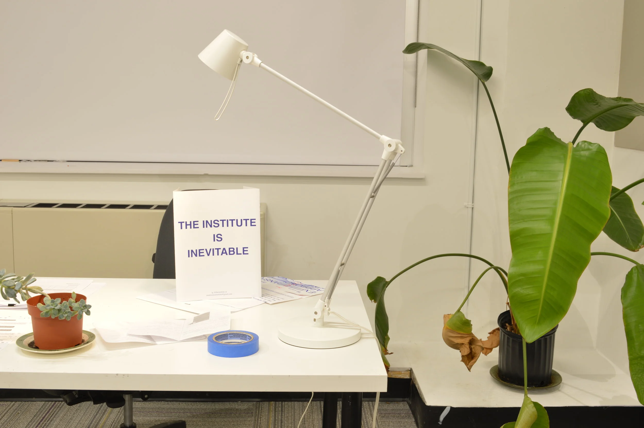 The Institute of Institutional Critique: Draft 1