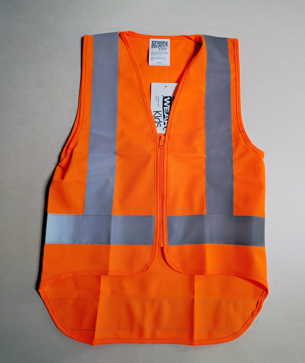 Kids Orange Safety Vest
