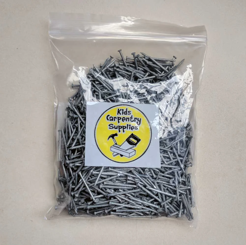 Nails - Small 25 x 1.6mm flatheads