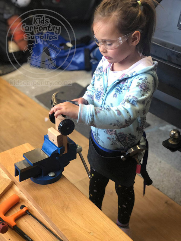 Girls Woodworking Tools