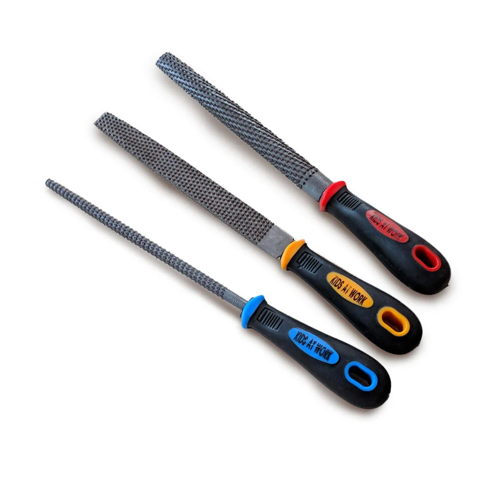 Kids wood rasp tool