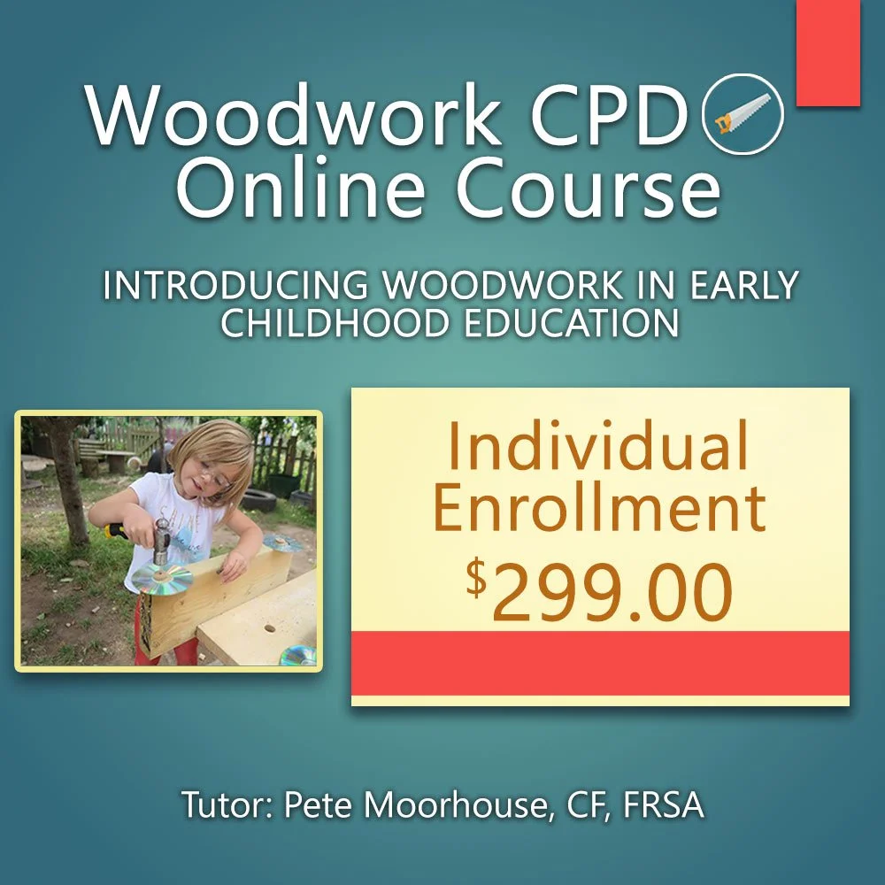 Woodwork professional development course for New Zealand teachers – individual online enrolment for classroom woodworking training