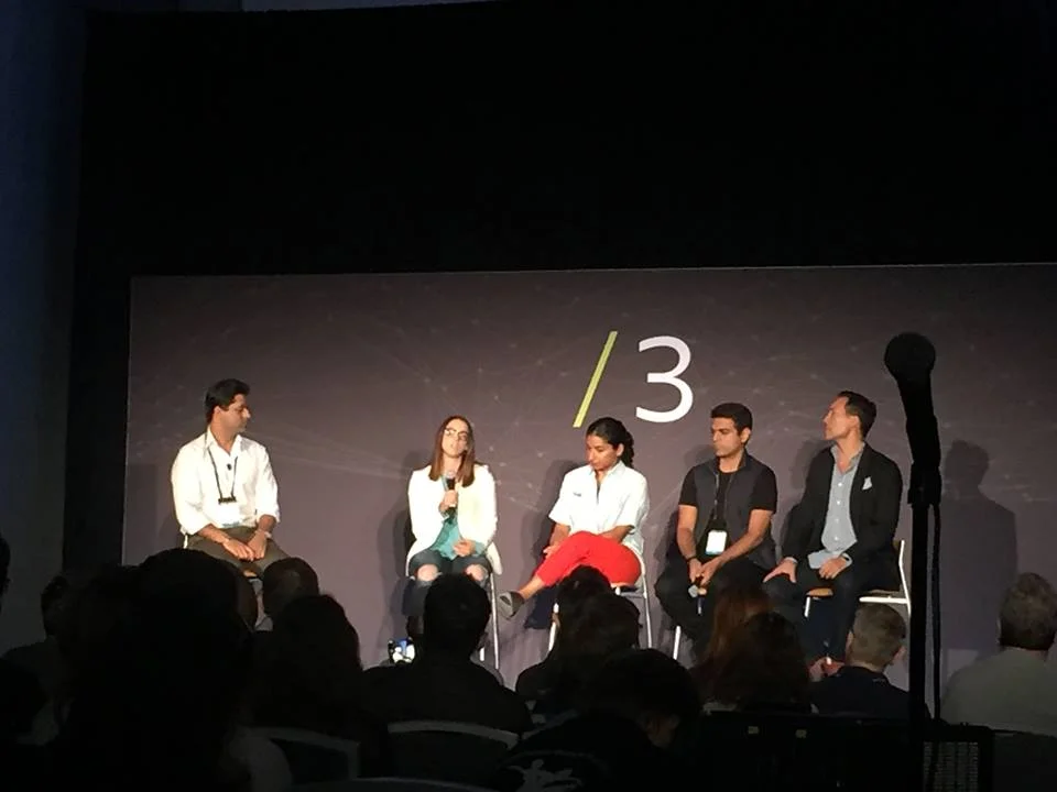 Me, Anna Sweet (oculus), Anarghya Vardhana (Maveron), Anjney Midha (Kleiner Perkins), Clinton Foye (Crosscut)