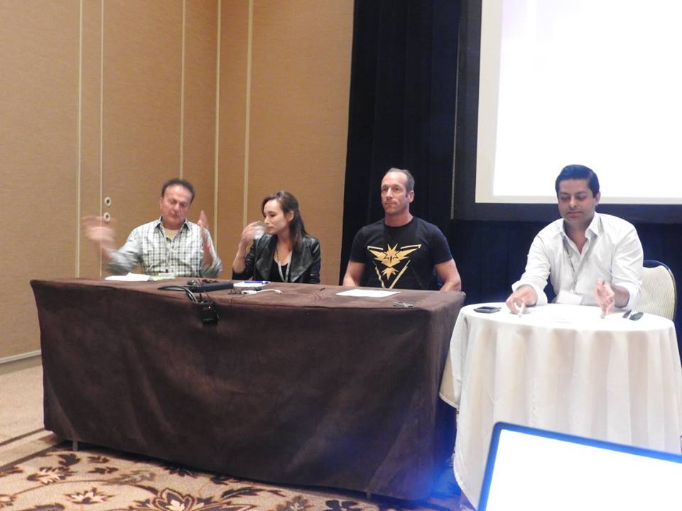 Marco di Miroz (The VR Fund), Alice LeGeorge (RRE), Phil Sanderson (IVG Ventures), Me