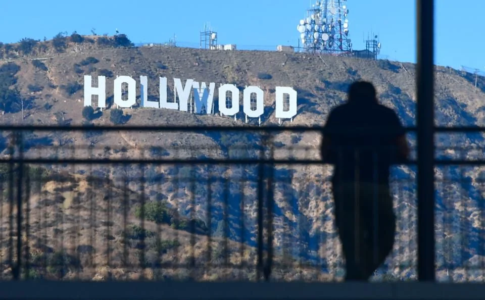Hollywood and the music industry have traditionally controlled access and distribution. (Credit: FREDERIC J. BROWN/AFP/Getty Images)