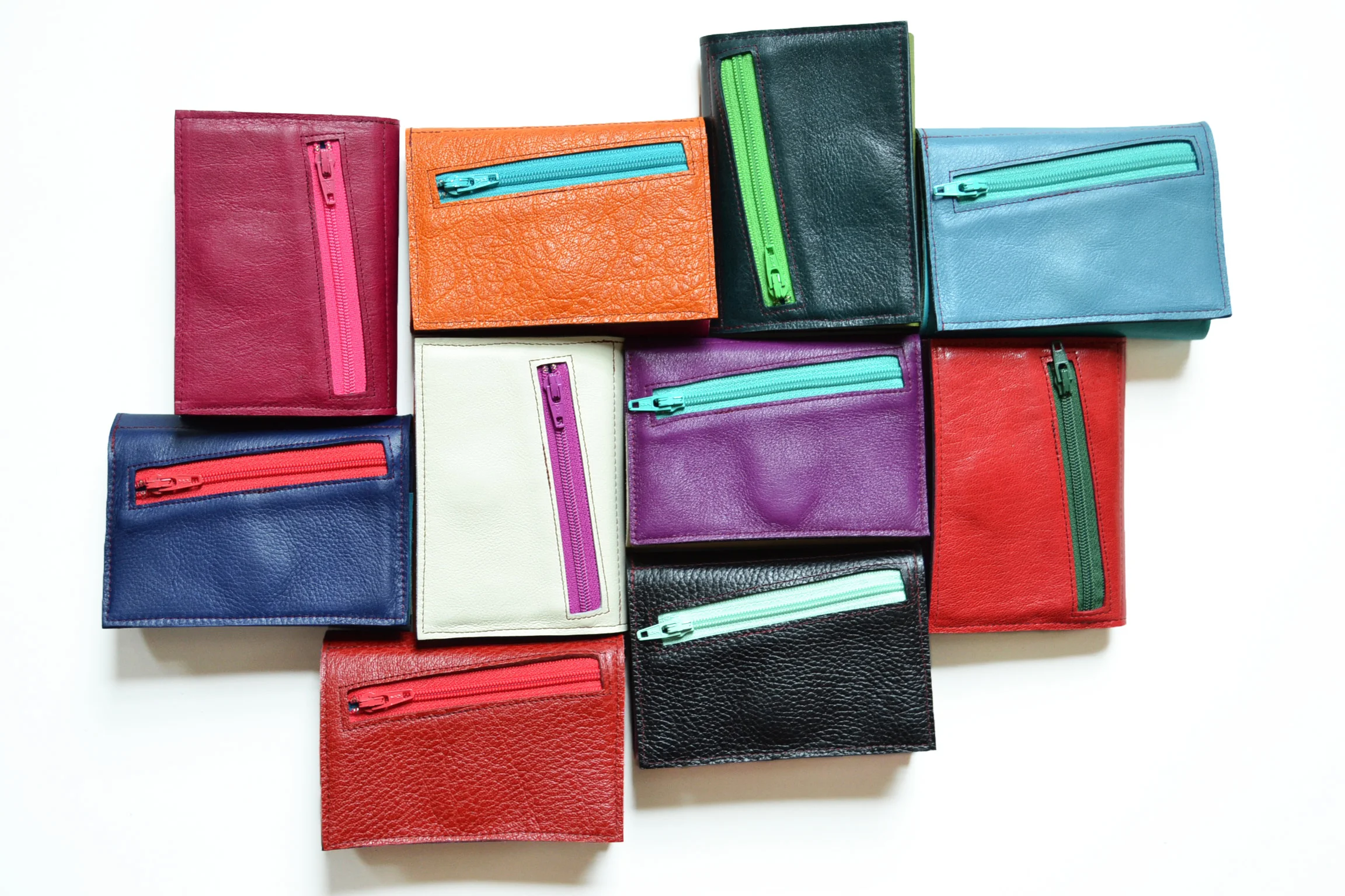 colored wallets
