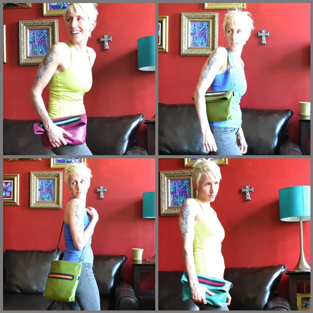 How to wear Lolafalk Abby Satchel