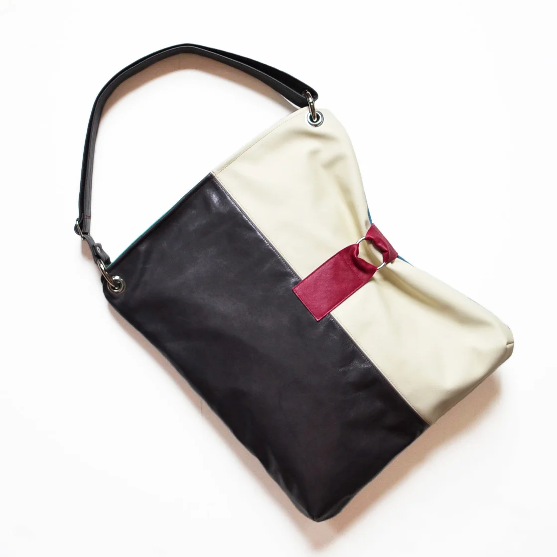 Lolafalk crossbody leather laptop Luella bag