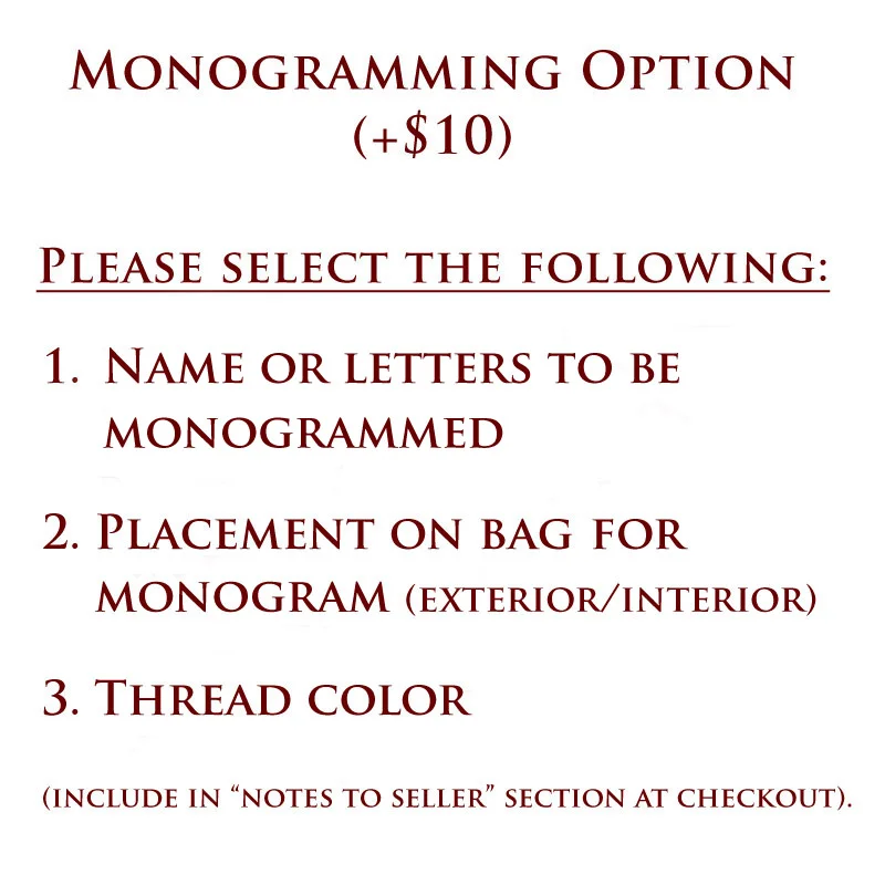 Lolafalk monogram option