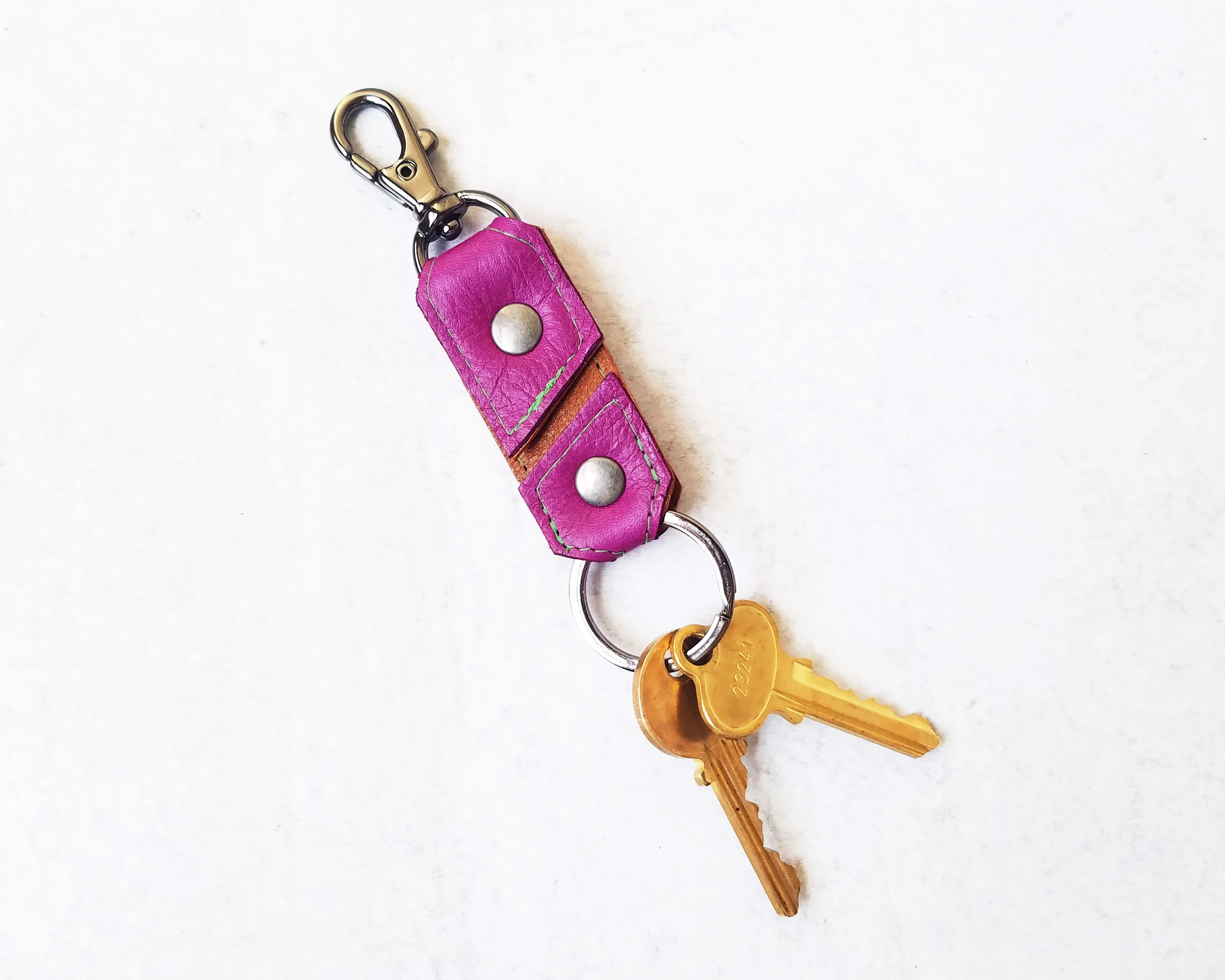 Magenta Cognac Key Fob.jpg