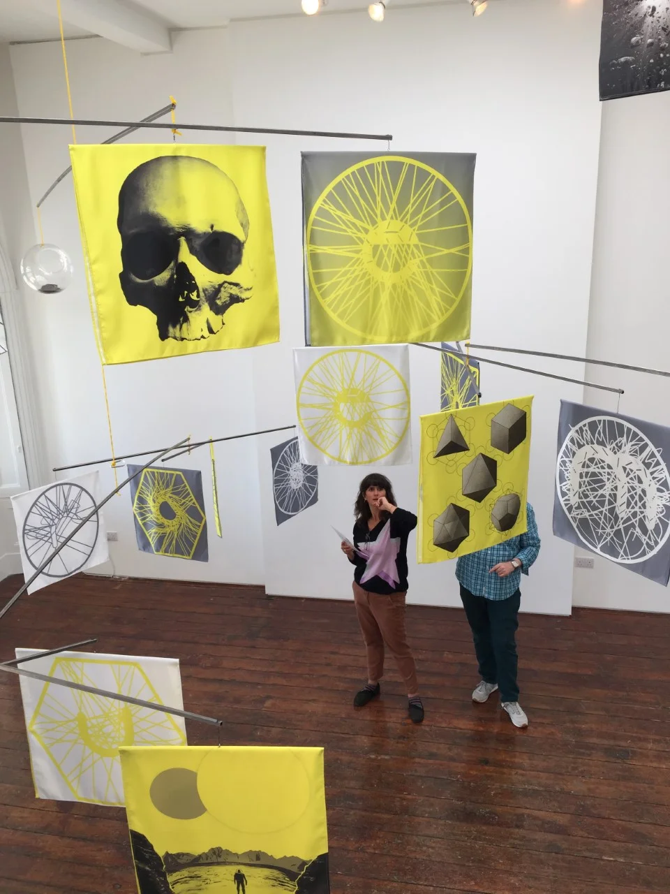 You Are Made Of Stardust, 2019. Installation view at Sirius Arts Centre.