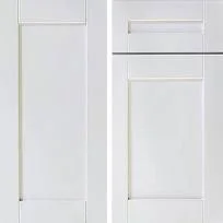 Craftsman Shaker Cabinets - Maple - White Icing 