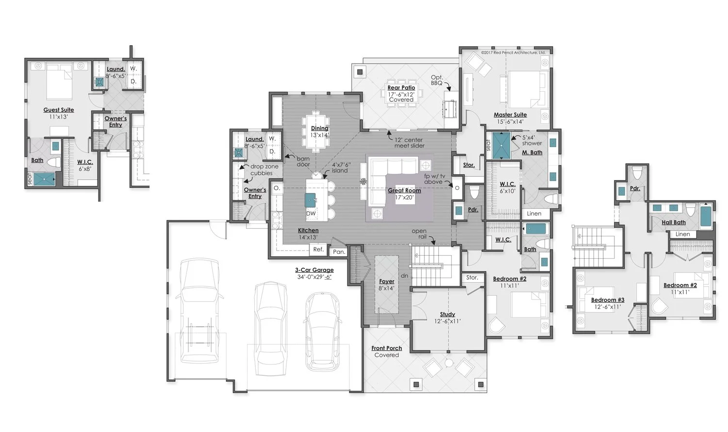  Main Level with Optional Casita - 2,119 Square Feet