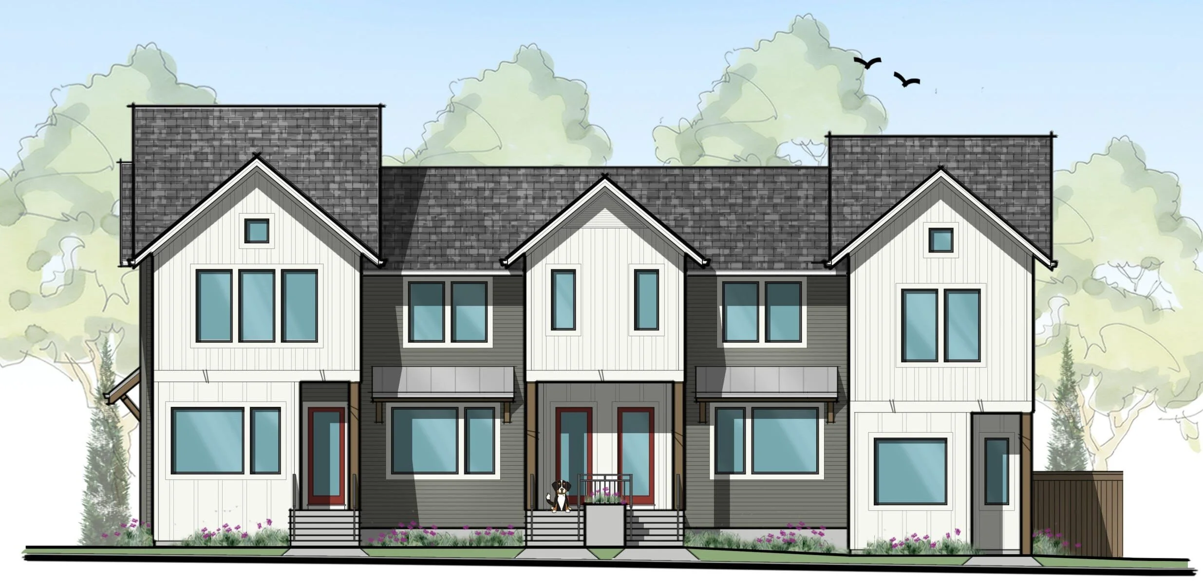 Little Branch Town Homes Berthoud — Mountain Standard Homes, Inc.