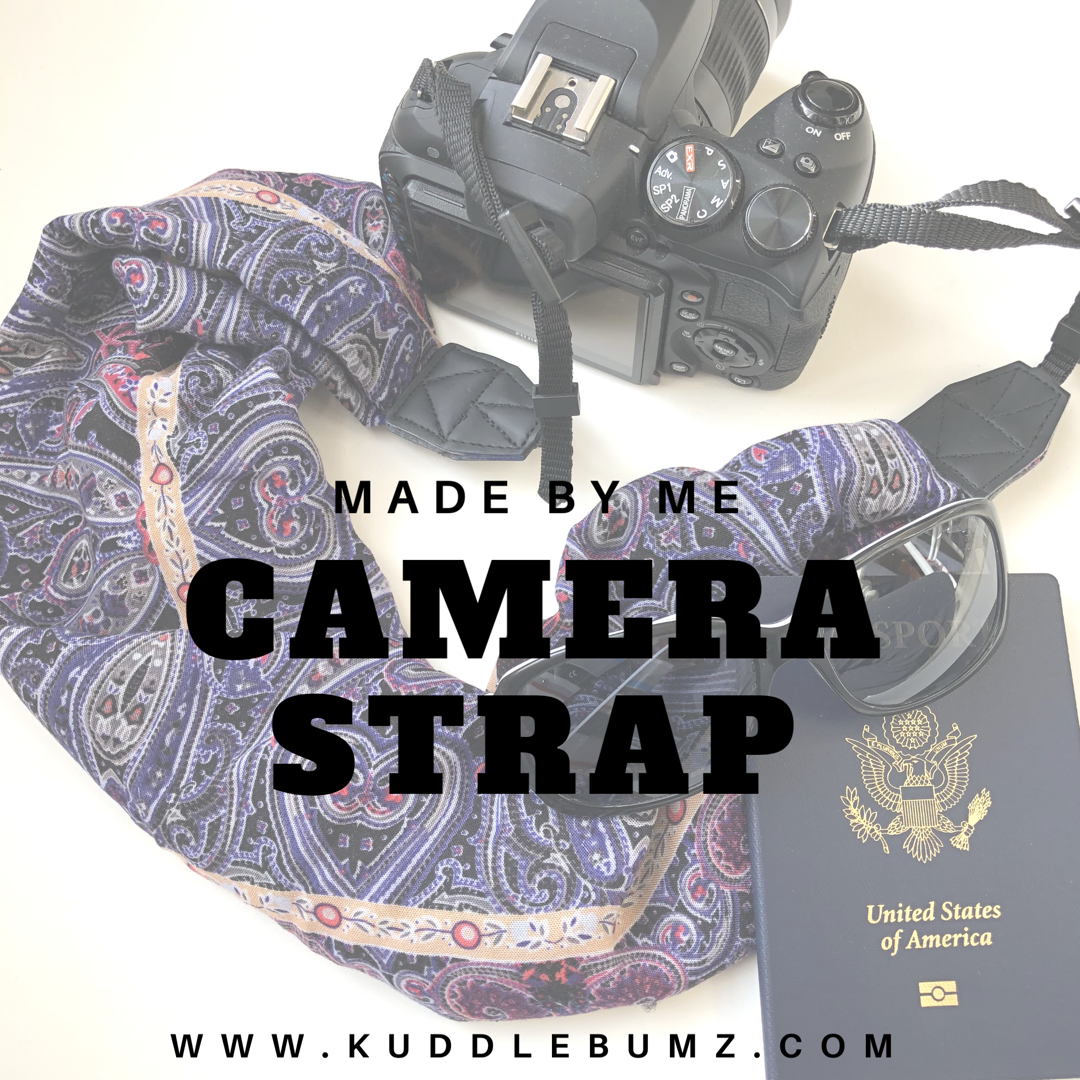 DIY Scarf Camera Strap