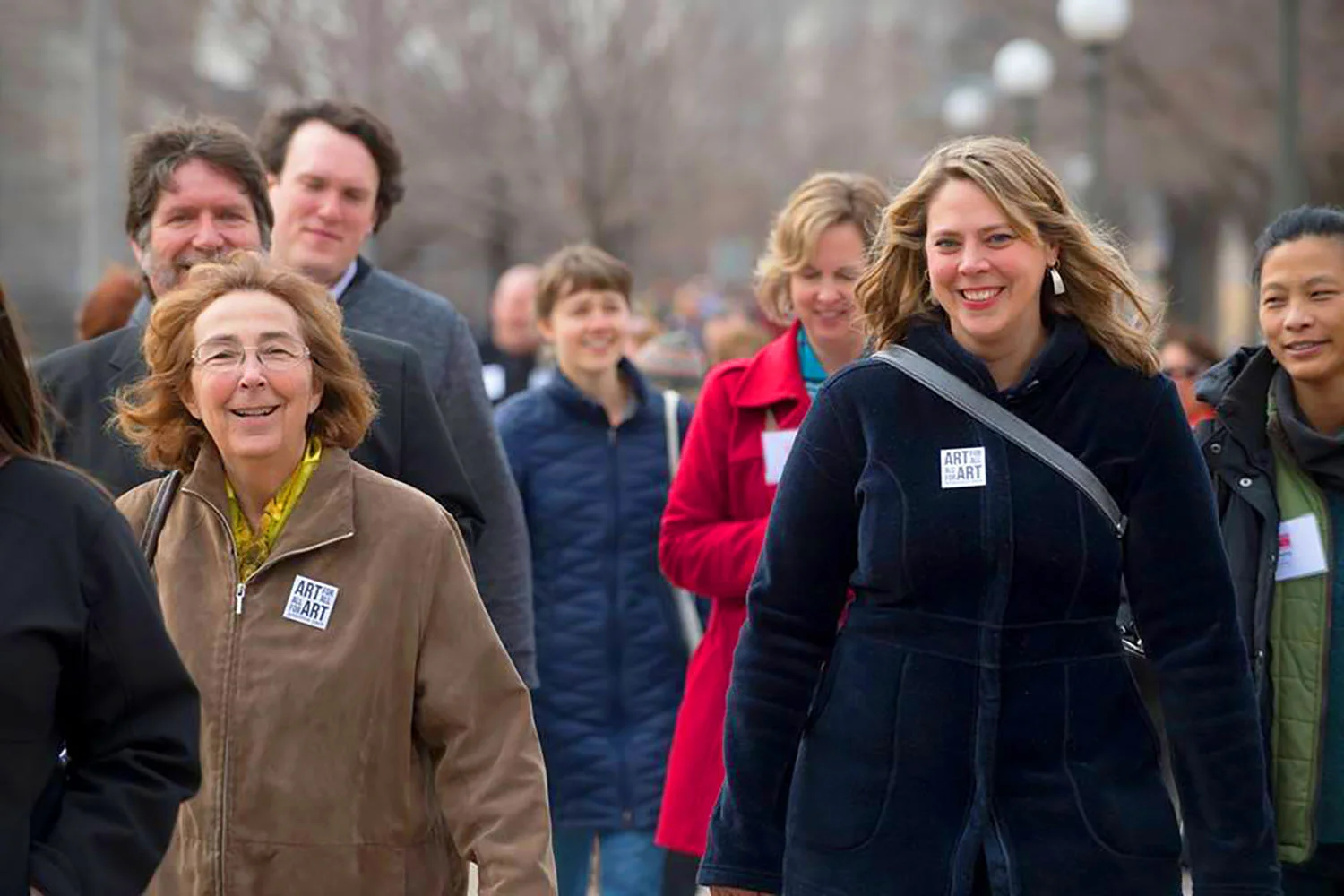 Citizens for the Arts rally at the Minnesota State Capitol