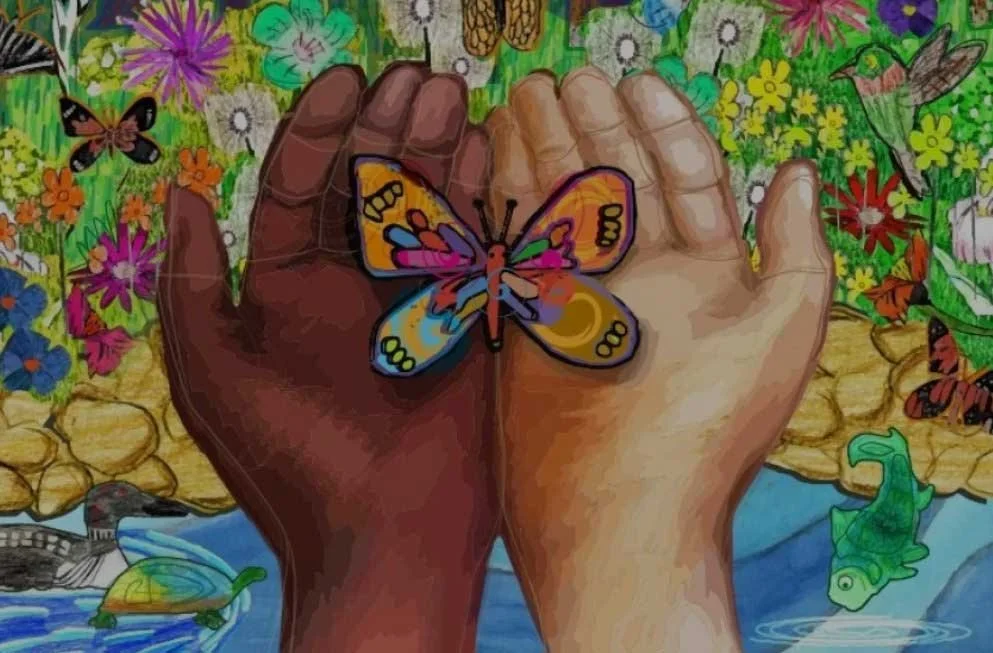 Regional Artist and Students Collaborate