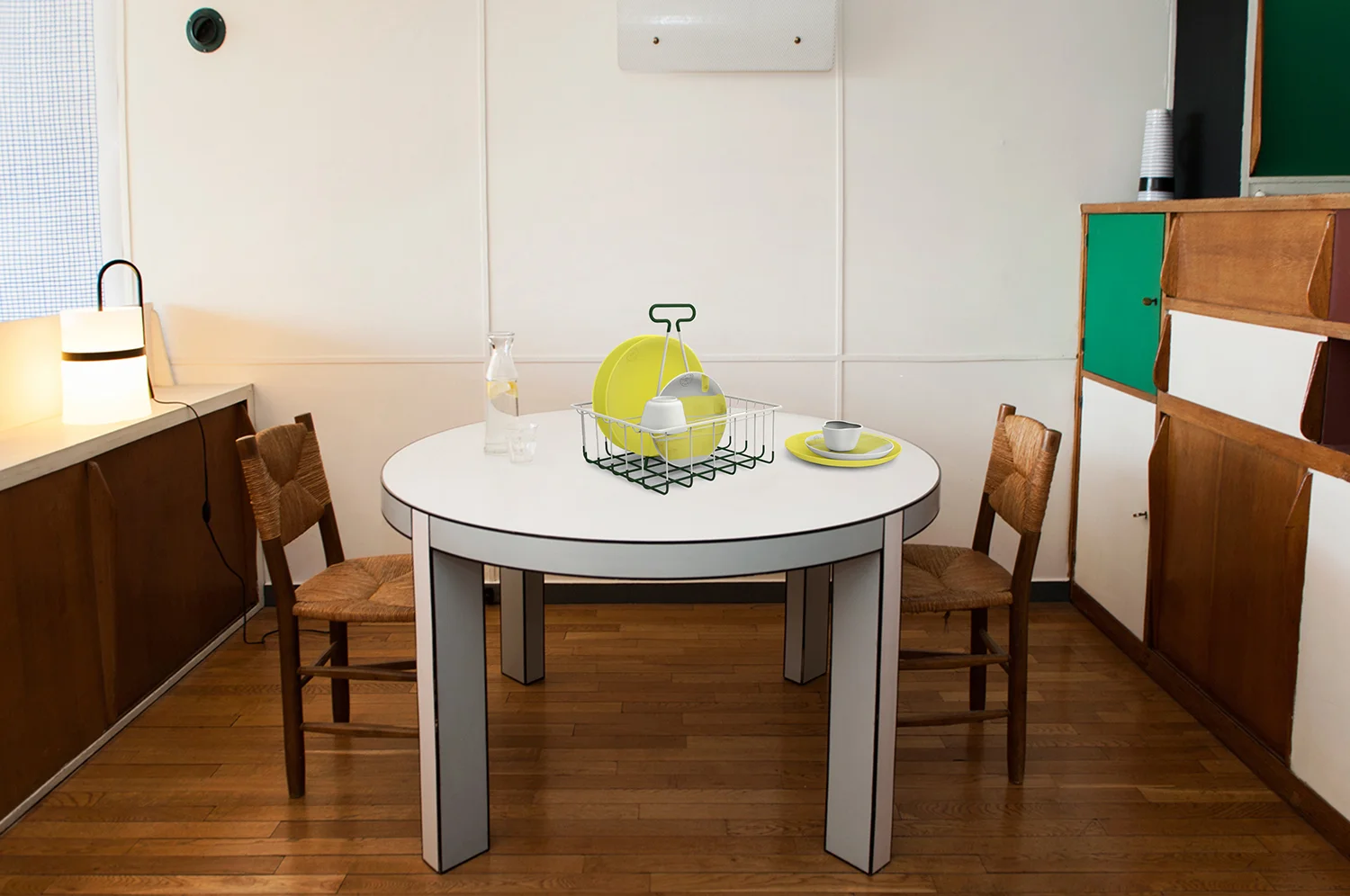 dans la cuisine de l'Appartement 50
