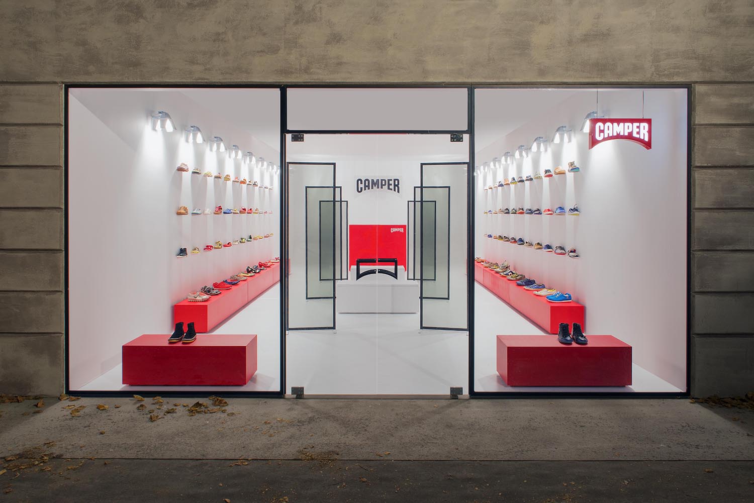 life size model of the store