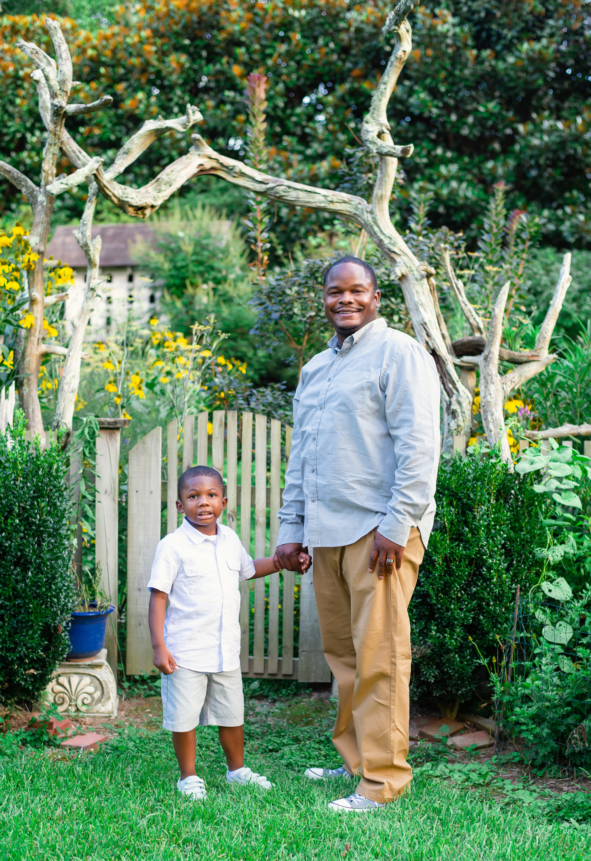 Black Father and Son