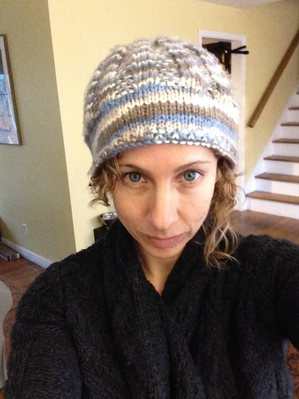 I knit this hat