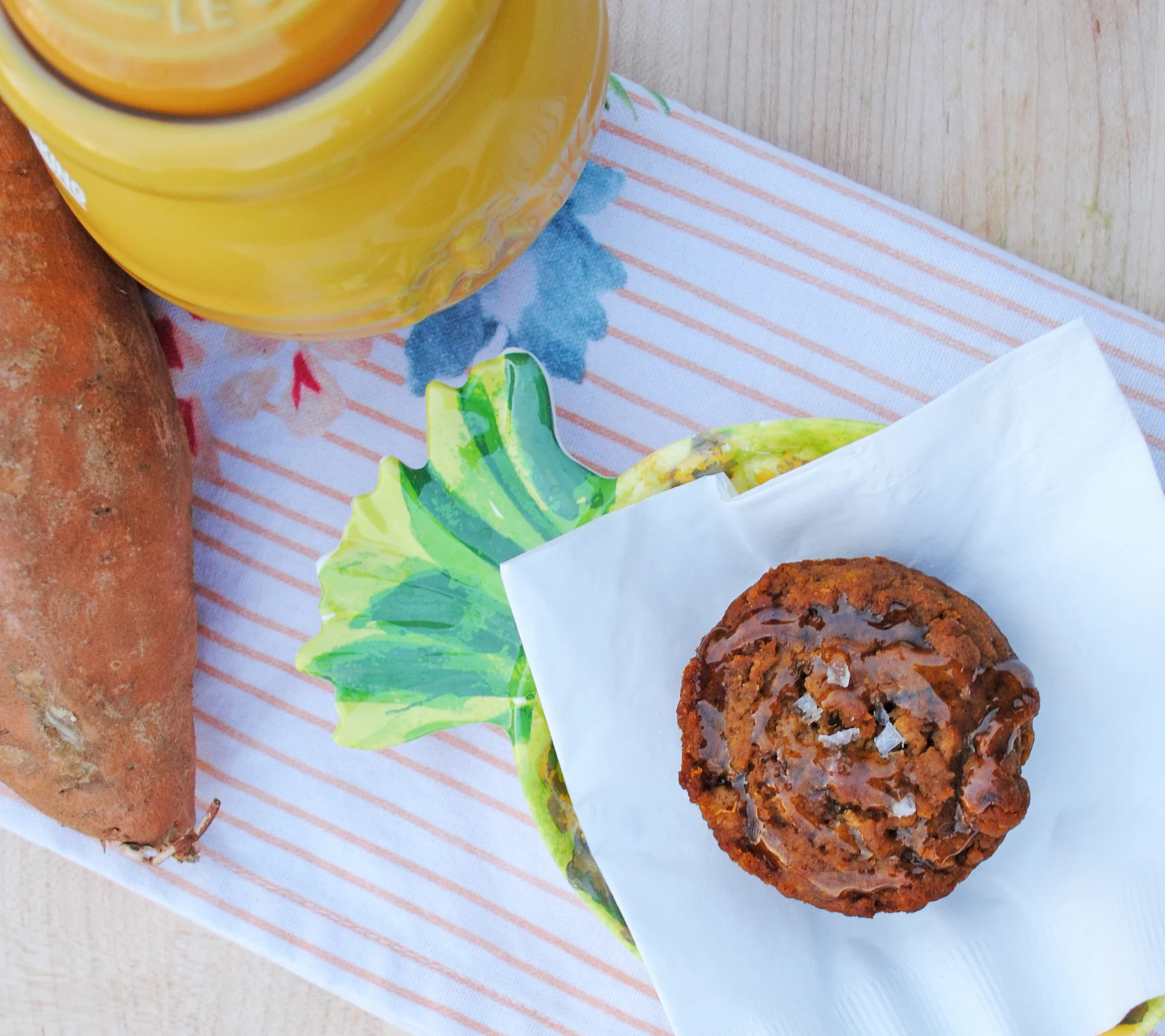 Spiced Sweet Potato Muffins
