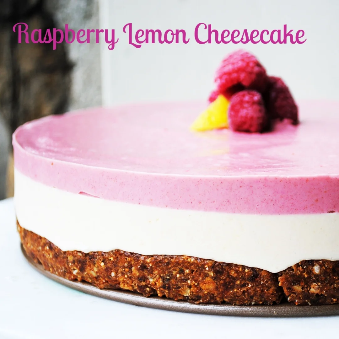 Raspberry Lemon Cheesecake